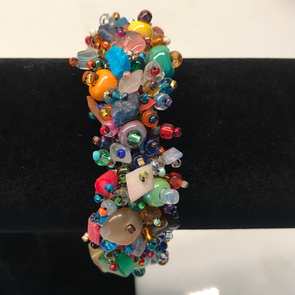 🎉HP🎉Gorgeous artisan beaded bracelet - Picture 3 of 10